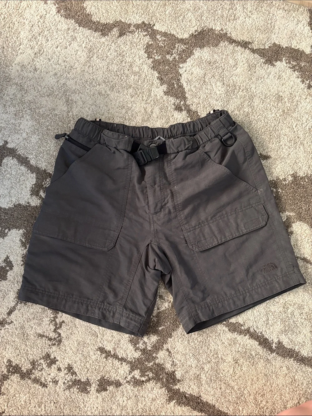 The North Face Men's Dark Charcoal Cargo Shorts